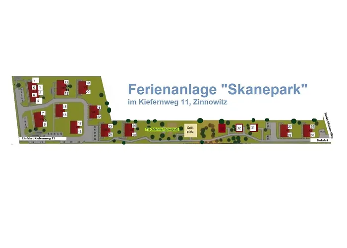 Zinnowitz Skanepark Ferienhaus 28